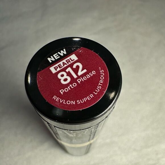 REVLON Super Lustrous Lipstick Color 812 Porto Please 0.15oz - Picture 2 of 5